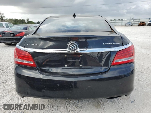 2015 Buick LaCrosse Leather with VIN 1G4GB5GR4FF263846, listed as a Copart auction lot 47768925 with 84,672 mi miles and Salvage Title. Bid and sale history available at DreamBid. Image 6.