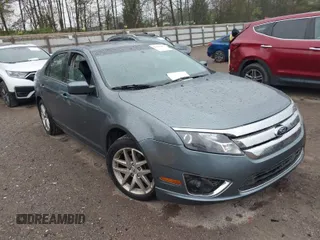 2012 Ford Fusion SEL with VIN 3FAHP0JGXCR357710, listed as a IAAI auction lot 41998851 with 204,213 mi miles. Bid and sale history available at carsss.com. Image 1.