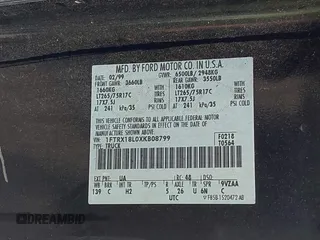 1999 Ford F-150 XL с VIN 1FTRX18L0XKB08799, выставлен на аукционе IAAI как лот 42499615 с пробегом Не указан миль и . История ставок и продаж доступна на DreamBid. Изображение 9.