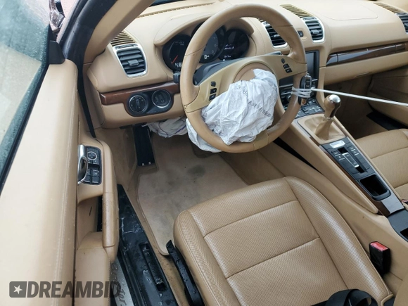 2013 Porsche Boxster S with VIN WP0CB2A85DS132155, listed as a Copart auction lot 89002615 with 61,102 mi miles and Non Repairable. Bid and sale history available at carsss.com. Image 8.