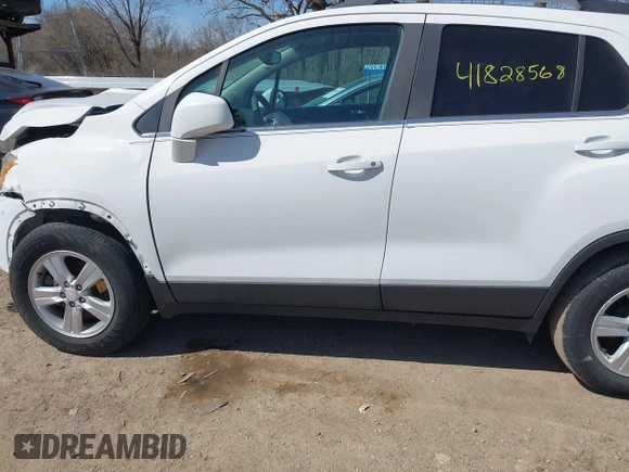 2016 Chevrolet Trax LT with VIN 3GNCJLSB9GL273114, listed as a IAAI auction lot 41828568 with 37,217 mi miles and . Bid and sale history available at DreamBid. Image 15.