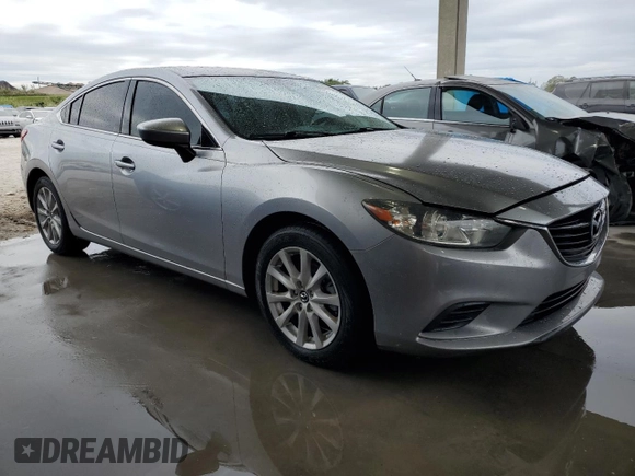 2015 Mazda 6 i Sport with VIN JM1GJ1U52F1209038, listed as a Copart auction lot 89109365 with Not Provided miles and Clean Title. Bid and sale history available at carsss.com. Image 4.