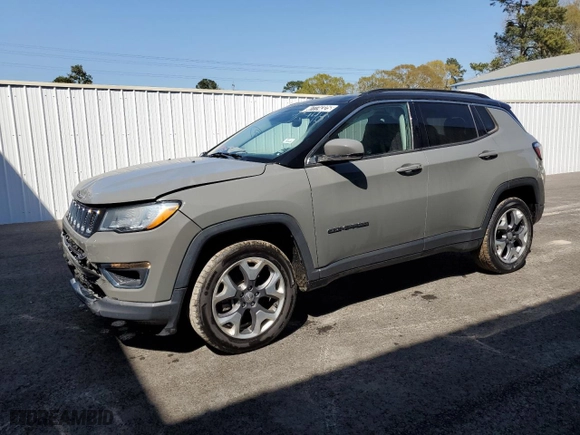 2020 Jeep Compass Limited with VIN 3C4NJDCB2LT203583, listed as a Copart auction lot 47774325 with 85,822 mi miles and Clean Title. Bid and sale history available at carsss.com. Image 1.