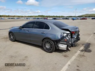 2022 Mercedes-Benz C 300 z VIN W1KAF4HB1NR037924, wystawiony jako Copart lot #51206673 z przebiegiem 7 445 mil mil oraz . Historia ofert i sprzedaży dostępna na DreamBid. Obrazek 2.