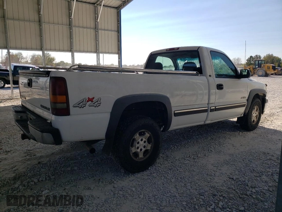 2000 Chevrolet Silverado 1500 with VIN 1GCEK14T7YE427815, listed as a Copart auction lot 74791504 with 367,071 mi miles and Salvage Title. Bid and sale history available at carsss.com. Image 3.