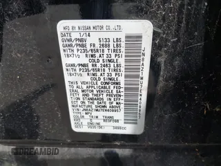 2014 Nissan Murano SL z VIN JN8AZ1MU7EW409957, wystawiony jako IAAI lot #42433729 z przebiegiem 126 100 mil mil oraz . Historia ofert i sprzedaży dostępna na DreamBid. Obrazek 9.