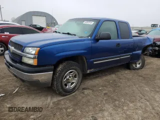 2004 Chevrolet Silverado 1500 with VIN 1GCEK19TX4E196850, listed as a Copart auction lot 43397015 with 156,773 mi miles and Salvage Title. Bid and sale history available at DreamBid. Image 1.