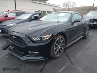 2015 Ford Mustang EcoBoost with VIN 1FA6P8TH0F5339297, listed as a IAAI auction lot 41871670 with 71,610 mi miles. Bid and sale history available at carsss.com. Image 17.