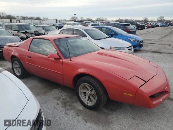 1991 Pontiac Firebird with VIN 1G2FS23E5ML200758, listed as a Copart auction lot 84013464 with 156,810 mi miles and Salvage title. Bid and sale history available at DreamBid. Image 4.