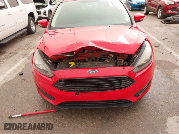 2017 Ford Focus SE with VIN 1FADP3FE8HL328221, listed as a IAAI auction lot 41813348 with 76,400 mi miles and . Bid and sale history available at carsss.com. Image 6.