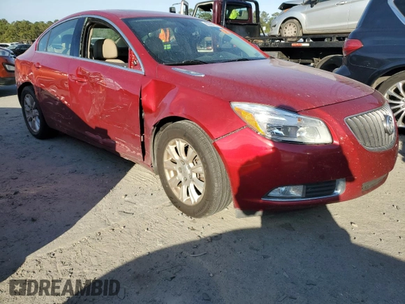 2013 Buick Regal with VIN 2G4GR5ERXD9213487, listed as a Copart auction lot 83364054 with 0 mi miles and Salvage Title. Bid and sale history available at carsss.com. Image 4.