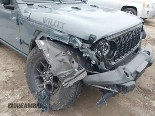 2024 Jeep Wrangler Sport S with VIN 1C4PJXDG7RW263740, listed as a IAAI auction lot 41551988 with 5,122 mi miles and . Bid and sale history available at DreamBid. Image 6.