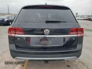 2019 Volkswagen Atlas SE with VIN 1V2DR2CA8KC605388, listed as a Copart auction lot 50953315 with 66,116 mi miles and Salvage title. Bid and sale history available at DreamBid. Image 6.