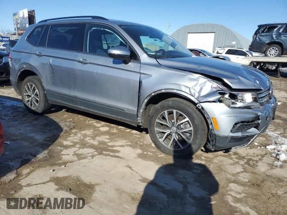 2021 Volkswagen Tiguan S with VIN 3VV1B7AX0MM053787, listed as a Copart auction lot 88026115 with 67,022 mi miles and Clean title. Bid and sale history available at DreamBid. Image 4.