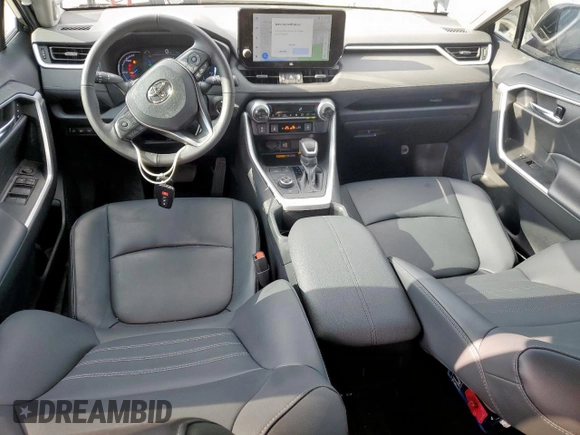 2024 Toyota RAV4 Hybrid XLE Premium with VIN 4T3B6RFV9RU158019, listed as a Copart auction lot 53633225 with 9,417 mi miles and Salvage Title. Bid and sale history available at carsss.com. Image 8.