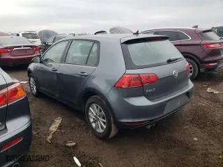 2016 Volkswagen Golf TSI SE with VIN 3VW217AU6GM052804, listed as a Copart auction lot 45570153 with 65,024 mi miles. Bid and sale history available at carsss.com. Image 2.