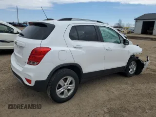 2017 Chevrolet Trax LT with VIN 3GNCJPSB5HL189154, listed as a Copart auction lot 51860095 with 83,732 mi miles and Salvage Title. Bid and sale history available at DreamBid. Image 3.