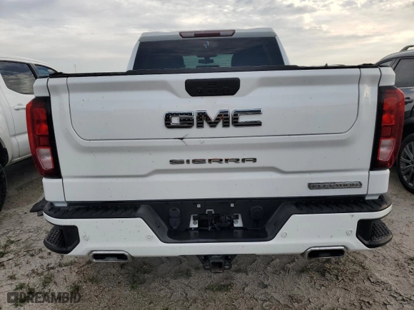 2022 GMC Sierra 1500 Limited Elevation with VIN 3GTU9CED2NG108014, listed as a Copart auction lot 75133164 with 29,881 mi miles and Non Repairable. Bid and sale history available at carsss.com. Image 6.