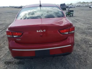 2022 Kia Rio S with VIN 3KPA24ADXNE441723, listed as a Copart auction lot 60520334 with 37,901 mi miles and Salvage Title. Bid and sale history available at carsss.com. Image 6.