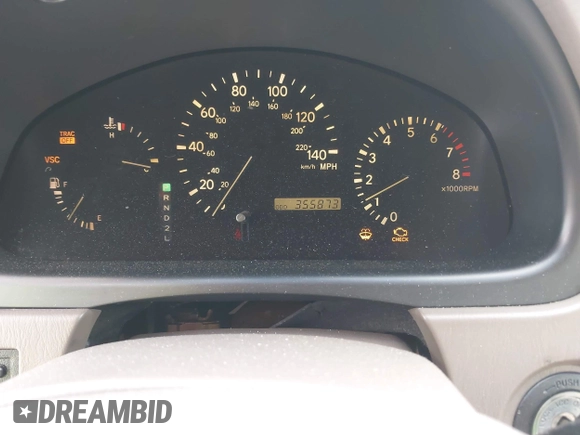 2001 Lexus RX 300 with VIN JTJGF10U610090291, listed as a IAAI auction lot 42093960 with 355,873 mi miles and . Bid and sale history available at DreamBid. Image 7.