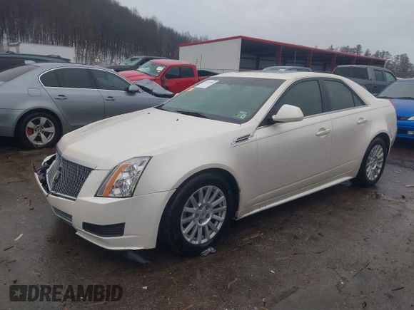 2011 Cadillac CTS Sedan Luxury with VIN 1G6DH5EY1B0143602, listed as a IAAI auction lot 41476584 with 201,989 mi miles. Bid and sale history available at carsss.com. Image 2.