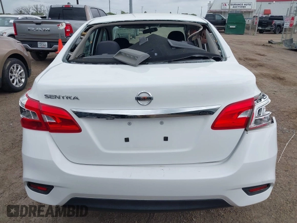2019 Nissan Sentra SV with VIN 3N1AB7AP9KY269693, listed as a IAAI auction lot 42091283 with 45,492 mi miles and . Bid and sale history available at DreamBid. Image 16.