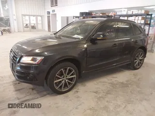 2017 Audi SQ5 Premium Plus with VIN WA1CCAFP5HA041755, listed as a IAAI auction lot 41728825 with 135,512 mi miles. Bid and sale history available at carsss.com. Image 17.