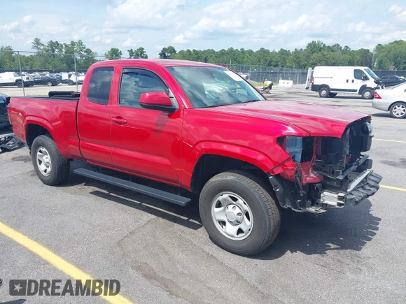 2022 Toyota Tacoma SR with VIN 3TYSX5EN1NT014391, listed as a IAAI auction lot 42470136 with 31,720 mi miles and . Bid and sale history available at DreamBid. Image 1.