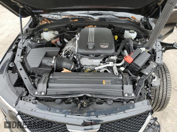 2024 Cadillac CT4 Sport z VIN 1G6DG5RK1R0111610, wystawiony jako Copart lot #44950015 z przebiegiem 10 733 mil mil oraz Czysty tytuł • Clean title. Historia ofert i sprzedaży dostępna na DreamBid. Obrazek 11.