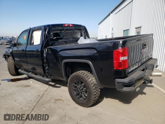 2017 GMC Sierra 2500HD SLT with VIN 1GT12TEY1HF176708, listed as a Copart auction lot 76921604 with 0 mi miles and Salvage Title. Bid and sale history available at carsss.com. Image 2.