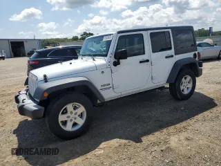 2017 Jeep Wrangler Unlimited Sport with VIN 1C4BJWDG3HL506870, listed as a Copart auction lot 61603535 with 189,636 mi miles and Clean title. Bid and sale history available at DreamBid. Image 1.