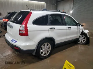 2008 Honda CR-V EX with VIN 5J6RE48558L004551, listed as a Copart auction lot 52119135 with 105,259 mi miles and Salvage Title. Bid and sale history available at carsss.com. Image 3.