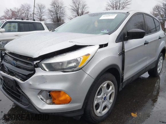 2017 Ford Escape S with VIN 1FMCU0F76HUE83497, listed as a IAAI auction lot 41868513 with 90,511 mi miles. Bid and sale history available at carsss.com. Image 6.