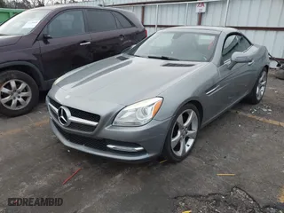 2012 Mercedes-Benz SLK-Class SLK 350 with VIN WDDPK5HA1CF007243, listed as a IAAI auction lot 41313121 with NaN miles. Bid and sale history available at carsss.com. Image 17.