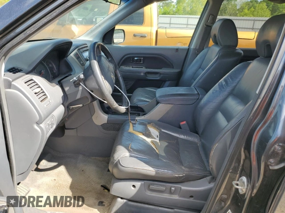 2006 Honda Pilot EX-L with VIN 5FNYF28526B022878, listed as a Copart auction lot 51138665 with 226,519 mi miles and Clean Title. Bid and sale history available at DreamBid. Image 7.