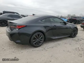 2024 Lexus RC with VIN JTHGZ5BC6R5027517, listed as a Copart auction lot 43978545 with 3,788 mi miles and Salvage Title. Bid and sale history available at carsss.com. Image 3.