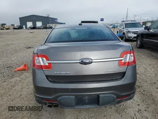 2011 Ford Taurus Limited with VIN 1FAHP2FW8BG153456, listed as a Copart auction lot 43833815 with 168,326 mi miles and Salvage title. Bid and sale history available at DreamBid. Image 6.