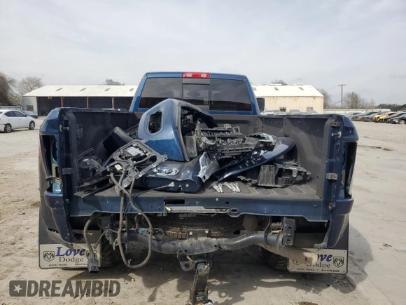 2022 Ram 3500 Limited with VIN 3C63RRRL2NG116492, listed as a Copart auction lot 45283585 with 42,971 mi miles and Salvage Title. Bid and sale history available at carsss.com. Image 6.