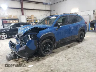 2024 Subaru Forester Wilderness with VIN JF2SKAJC8RH505754, listed as a Copart auction lot 43764855 with 14,616 mi miles and Salvage Title. Bid and sale history available at carsss.com. Image 1.
