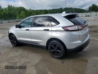 2017 Ford Edge SE with VIN 2FMPK4G92HBC42749, listed as a Copart auction lot 55759745 with 90,749 mi miles and Salvage title. Bid and sale history available at DreamBid. Image 2.
