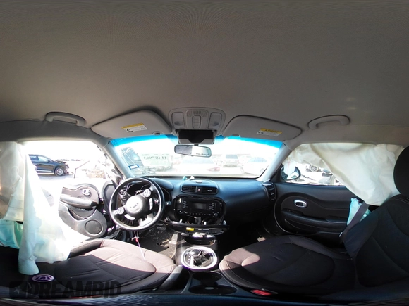 2015 Kia Soul with VIN KNDJN2A21F7150992, listed as a IAAI auction lot 41487863 with 1 mi miles. Bid and sale history available at carsss.com. Image 18.