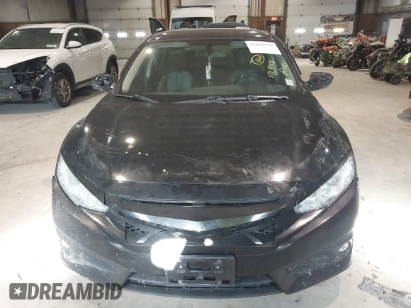 2016 Honda Civic Sedan EX-L with VIN 19XFC1F75GE210803, listed as a IAAI auction lot 41424370 with 111,848 mi miles. Bid and sale history available at carsss.com. Image 12.