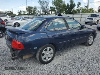 2006 Nissan Sentra S with VIN 3N1CB51D86L583129, listed as a Copart auction lot 55200185 with 196,149 mi miles and Salvage Title. Bid and sale history available at DreamBid. Image 3.