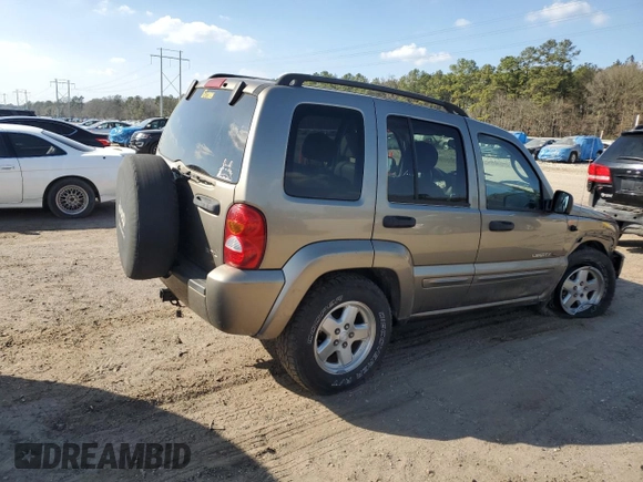 2003 Jeep Liberty Limited with VIN 1J4GK58K03W589879, listed as a Copart auction lot 44208645 with 156,797 mi miles and Salvage Title. Bid and sale history available at carsss.com. Image 3.