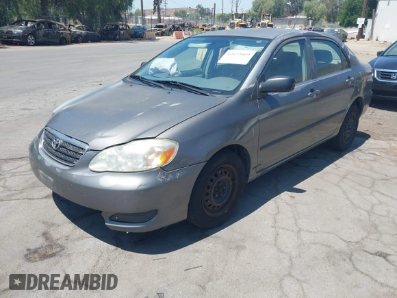 2005 Toyota Corolla CE with VIN 1NXBR32E75Z407835, listed as a IAAI auction lot 42633009 with 207,422 mi miles and . Bid and sale history available at DreamBid. Image 2.