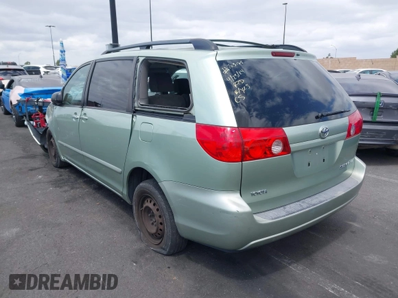 2008 Toyota Sienna CE with VIN 5TDZK23C58S148429, listed as a IAAI auction lot 42127318 with 152,163 mi miles and . Bid and sale history available at DreamBid. Image 3.