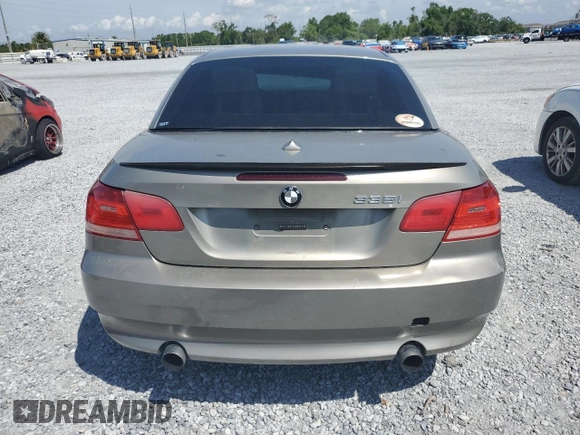 2007 BMW 3 Series 335i with VIN WBAWL73537PX46460, listed as a Copart auction lot 51055475 with 176,464 mi miles and Salvage Title. Bid and sale history available at carsss.com. Image 6.