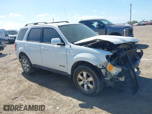 2008 Ford Escape Limited with VIN 1FMCU04108KD76309, listed as a IAAI auction lot 42027151 with 173,583 mi miles and . Bid and sale history available at DreamBid. Image 1.