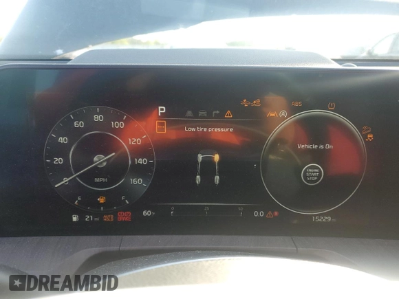 2024 Kia Telluride SX X-Pro z VIN 5XYP5DGC1RG447211, wystawiony jako Copart lot #52499645 z przebiegiem 15 229 mil mil oraz Szkody całkowita. Historia ofert i sprzedaży dostępna na DreamBid. Obrazek 9.