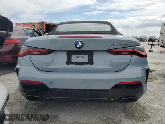 2024 BMW 4 Series M440i with VIN WBA53AT0XRCP88146, listed as a Copart auction lot 75429174 with Not Provided miles and Non Repairable. Bid and sale history available at carsss.com. Image 6.